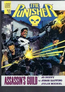 PUNISHER - ASSASSINS GUILD  - 1ST PRINT GRAPHIC NOVEL -  -  MARVEL  COMICS - Picture 1 of 1
