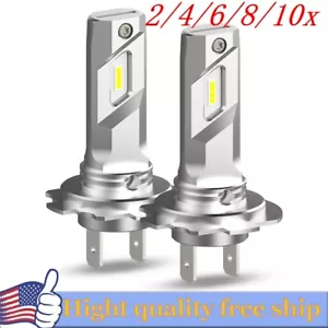 For Mercedes-Benz ML350 2006-11 H7 6000K LED Hedlight High / Low Beam bulb 2/4X - Picture 1 of 20