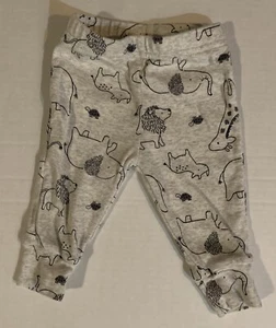 Child of Mine Baby Zoo Animal Lounge Pants 3-6 Months - Picture 1 of 3
