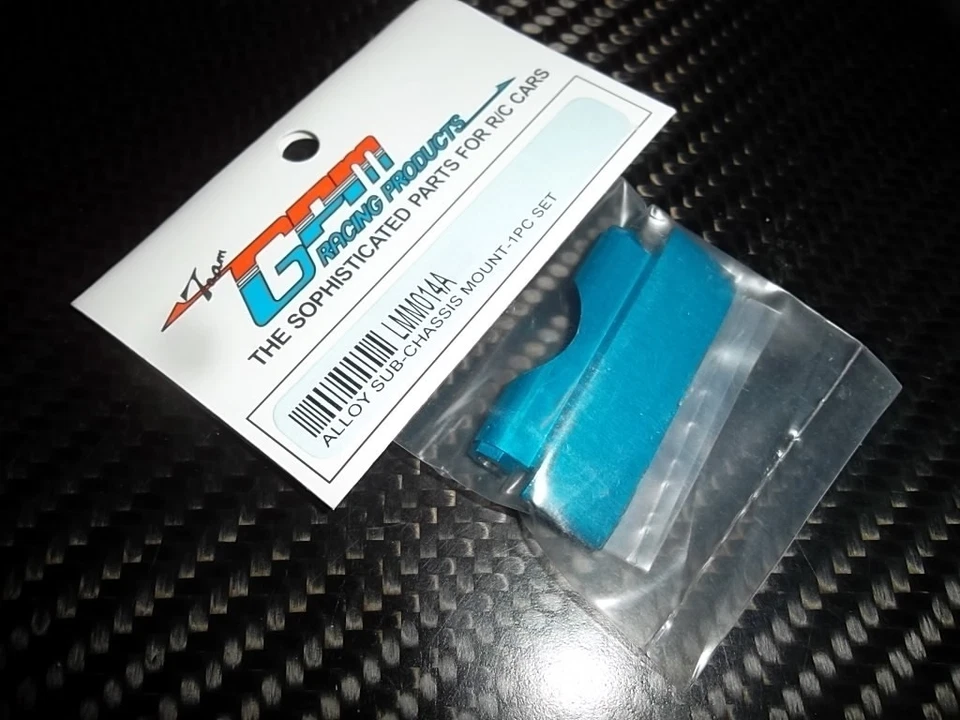 GPM LMM014A Alu Chassis Fitting blau A-TECH - LEO X - Bild 1 von 1