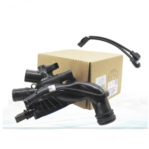 Genuine Peugeot Citroen Engine Thermostat Housing with Wiring Cable 9808647080 - Foto 1 di 4