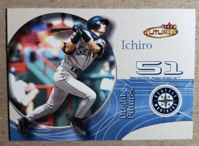 2001 Fleer Futures Ichiro RC /2499 Seattle Mariners Rookie #230 - Image 1 of 2