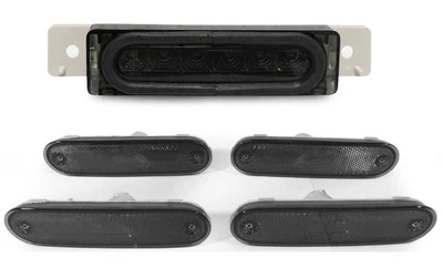 5PCS COMBO Smoke LED 3rd Brake + Bumper Side Marker Lights For 90-97 Mazda Miata - Изображение 1 из 4