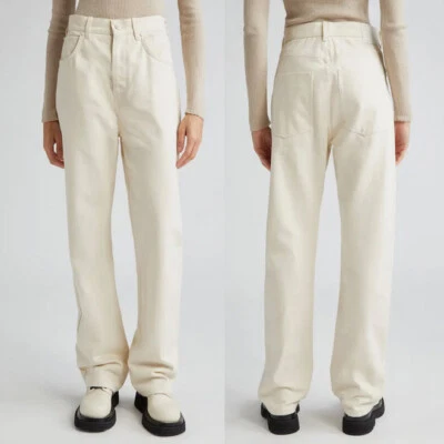 Max Mara Achille 高腰直筒牛仔裤 12 码 — 第 1/4 张图片