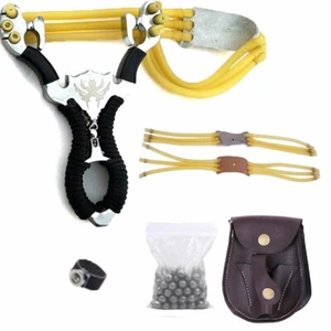 Slingshot for Hunting Sling Shot Set for Adults Outdoor Catapult Game Shooting - Picture 1 of 12