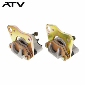 New Front Brake Calipers For Polaris Ranger 500 700 EFI LE XP TM 05-07 With Pads - Picture 1 of 13