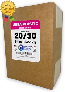 Urea Plastic Blast Media - Mesh Size 20/30 Plastic Abrasive for Stripping Paint - Picture 1 of 4