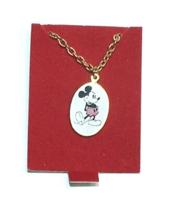 Vintage Disney Halskette Anhänger Walt Disney Productions Mickey Mouse klassische Pose - Bild 1 von 24