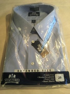 stafford dress shirts big and tall