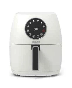 Crux 3.7-Qt Grey Digital Air Fryer with Nonstick Tray, 1300 W - White - Picture 1 of 6
