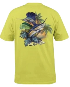 CAMISETA DE BOLSILLO PARA HOMBRE SALT LIFE Margarita "PARIDISE SLAM"" Fish S/S med. - Imagen 1 de 2