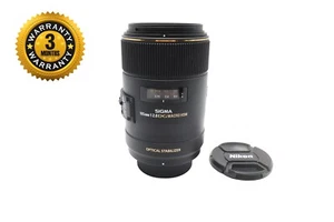 Sigma 105mm Macro Lens f/2.8 EX DG OS, Stabilised for Nikon F Mount, V.Good Cond - Picture 1 of 7