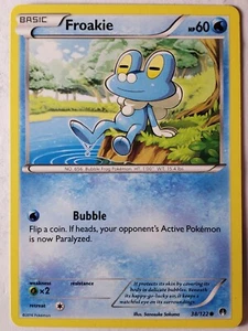 Froakie 38/122 VLP / NM - XY Breakpoint Pokemon Card $2 Combined Shipping - Picture 1 of 2