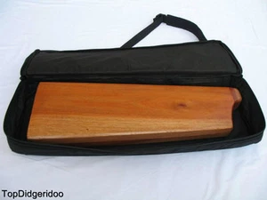 Box Didgeridoo + Tasche Unikat handgeschnitzt Mahagoni Hartholz Reise kompakt DidgBox - Bild 1 von 7