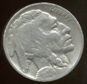 1929 P Büffel Nickel F fein - Bild 1 von 2