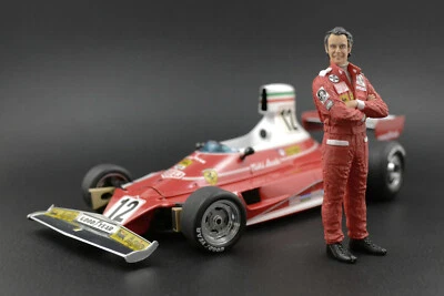 Niki Lauda Figura per 1:18 Ferrari 312 T Minichamps PMA !! NO CAR !!  SF - Immagine 1 di 4