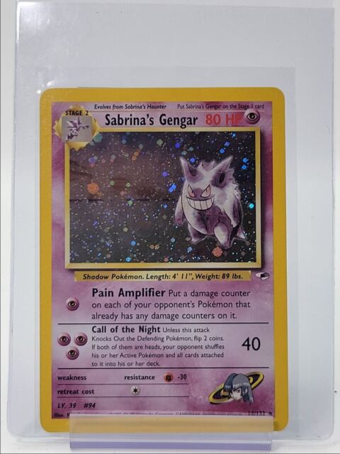 GENGAR RARE POKÉMON CARD STAGE 2 for Sale in Belleville, NJ - OfferUp