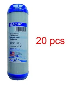 20 pcs Universal GAC Granulated Activated Carbon Filter 10"x2.5" filter - Picture 1 of 1