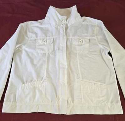 Baxter Wells 拉链夹克女式 XL 码棉混纺 #4 前装 — 第 1/4 张图片