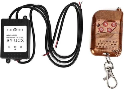 Telecomando Wireless Controllo Luci Stroboscopico Led Universale 1,5 W 12V Flash - Immagine 1 di 4