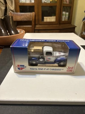 Carquest Die Cast 1940 Ford Pickup and Bank Limited Edition 1:24 NRFB - Image 1 of 4