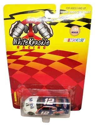 Jeremy Mayfield #12 Ford Taurus White Knuckle Racing 1/64 Diecast Car - Image 1 of 3