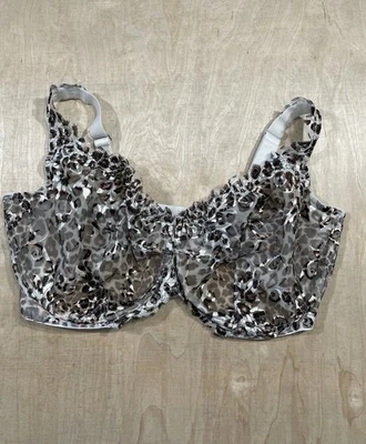 Sutiã Soma Sensuous de renda bordado sem forro tamanho 38G bege/branco - Imagem 1 de 4