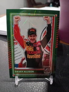 2025 Donruss Racing Davey Allison Optic Green Velocity Prizm Parallel 2/99 SP - Picture 1 of 2