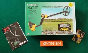!!! Garrett ACE 400i Metalldetektor Schatzsuche mit viel Zubehör - Lesen !!! - Imagen 1 de 6
