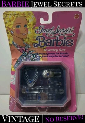✨VINTAGE✨ Juego de joyas Barbie Jewel Secrets #1926 "The Silver Collection" Foto 1 de 4