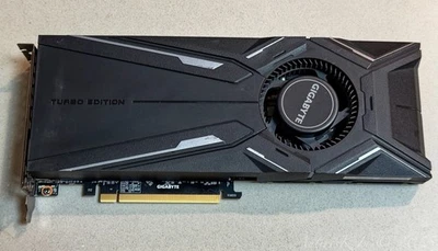 GIGABYTE GEFORCE RTX 2080 Ti TURBO Graphics Card GV-N208TTURBO-11GC - Image 1 of 4