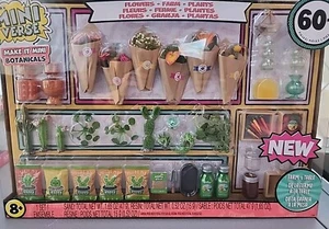 MGA's Miniverse Make It Mini Botanicals Farm Flowers Plants 60+ NIB (T-2) - Picture 1 of 6