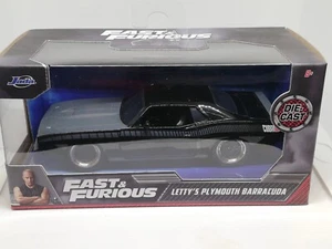 Fast And Furious Letty's Plymouth Barracuda Hard Top Jada Diecast Car 5", 1:32 - Picture 1 of 8