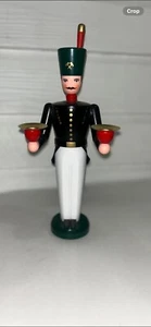 Vintage volkskunst seiffen schalling German Miner Candle Holder - Picture 1 of 4