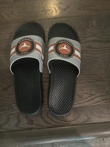 Sandalias para hombre Texas Longhorns Logo talla X grande 13-14 usadas en excelente estado - Imagen 1 de 16
