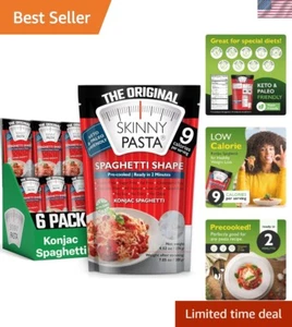 Kalorienarme Konjak Shirataki Nudeln, 6er Pack - Ideal zum Abnehmen & Verdauung - Bild 1 von 10
