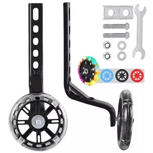 Ghyrex Training Wheels bike fit 12/14/16/18/20" bike Flash light Wheel,1 Pair - Picture 1 of 5
