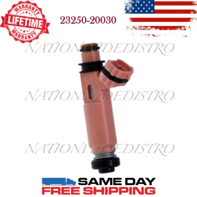 1x OEM Denso Fuel Injector for 2006-2008 Lexus RX400H 3.3L V6 23250-20030 - Image 1 of 4