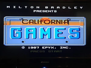 Nintendo Game Cartridge Original NES California Dreams Instruction Manual NO BOX - Picture 1 of 11