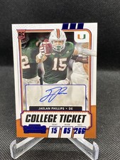 2021 Contenders Draft Picks JAELAN PHILLIPS College Ticket Blue Auto RC #’/99