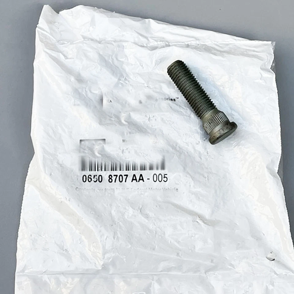 6508707AA M12-1.5 Wheel Lug Stud for Dodge Chrysler Jeep Patriot Ram 2007-2023 - Image 1 of 3
