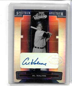 AUTÓGRAFO AL KALINE 2005 PLAYOFF ABSOLUTO ""ESPECTRO"" CERTIFICADO #/150 - Imagen 1 de 1