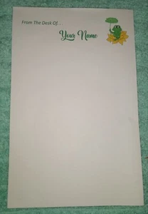Personalized Neil The Frog Theme Note Pads - Set of 2 - Picture 1 of 1
