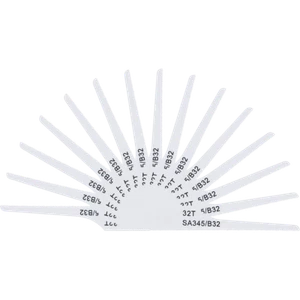 Sealey 32TPI Air Saw Blades for SA345 Pack of 15 - Picture 1 of 12