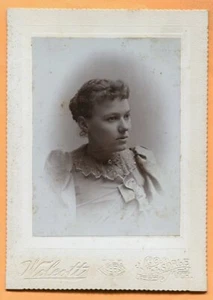Hillsdale, MI, Portrait of a Young Woman, by Wolcott, circa 1890s  - Picture 1 of 2