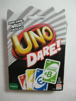 Mattel UNO Dare Card Game DAMAGED BOX - Image 1 of 3