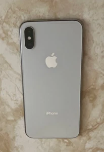 Apple iPhone X - 256GB - Silver (Unlocked) Please read description - Afbeelding 1 van 12