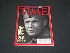 1994 JUNE 6 TIME MAGAZINE - GENERAL DWIGHT D. EISENHOWER: D-DAY SPECIAL - T 2825