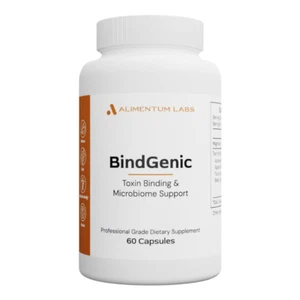 Alimentum Labs BindGenic, Toxin Binding & Microbiome Support, 60 Caps, New - Picture 1 of 3