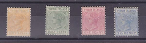 VIRGIN ISLANDS #12-15 mint hinged  - Picture 1 of 2